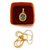24 ct Gold Plated Kaali Mata Locket With Golden Chain