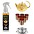 Metal Shiner Spray To Cleen All Stain of Brass Copper and Steel Natural and Safe Kitchen Cleaner  (400 ml) Pack Of 2
