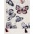 Get Wrapped White Butterfuly Printed Scarf in sequins fabric with Tassel for Women