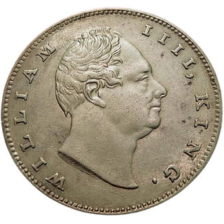 ONE RUPEES 1835 WILLIAM IV UNC