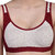 Klyani  Trendz Women  Non Padded  Sports   Maroon/Grey