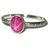 CEYLONMINE-5.15 Ratti Star Ruby Women'S Precious Metal Star Ruby 6 Ray Sterling Silver Astrology Ring