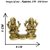 Ashtadhatu Ganesh Ji  With Lakshmi Ji Idol In Small Size For Money Success And Prosperity