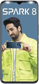 Tecno Spark 8 (Atlantic Blue, 32 GB) (3 GB RAM)