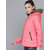 Kotty Women's Pink Polyester Puffed Jackets