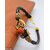 Shiv Trishul Damru Metal  Leather Bracelet For Mens