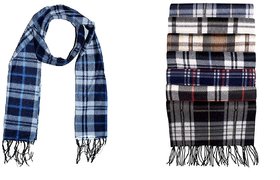 Takson Sales Multicolor Check Design Woolen Muffler