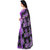 Shopkio Women's Pure Georgette Floral Printed Multi Colour Saree with Blouse Piece