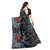 Shopkio Women's Pure Georgette Floral Printed Multicolored Colour Saree with Blouse Piece