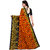 Shopkio Women's Pure Georgette Floral Printed Multicolored Colour Saree with Blouse Piece