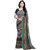 Shopkio Women's Pure Georgette Floral Printed Multicolored Colour Saree with Blouse Piece