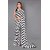 Shopkio Women's Georgette Polka Printed Black Colour Saree with Blouse Piece