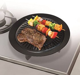 K Kudos Non-Stick Smokeless Indoor Tandoor Gas Grill