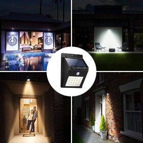 K Kudos Wireless Security Solar Light Motion Sensor Wall Light and Lighting for Wall Patio Garden Landscape Deck Shed