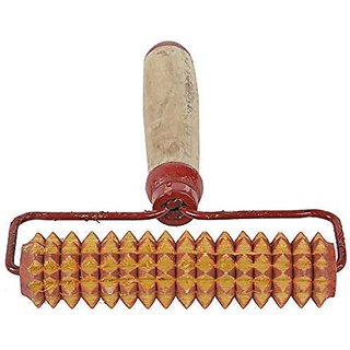 K Kudos ROLLER WOODEN MASSAGER MANNUAL MUSCLE PAIN RELAX Massager