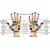 K Kudos Wooden Ball Hand Roller Palm Massager Tools for Body Stress
