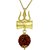 Raviour Lifestyle 5 Mukhi Rudraksha Shiv Shakti Damru Kavach Pendant for Men and Women