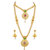 Gold Plated Traditional Neckalce Set Jewellery Set For Women Girls