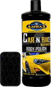 Amwax All In One Polish 1 Liter for Car and Bike (Cap)