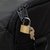 Brass Padlock, Solid Imitation Copper Lock Highly Durable with 2 Keys