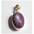 JAIPUR GEMSTONE-5.50 Ratti Beautiful and Rare Star Ruby Stone Amazing Star Effect - Six Rays Light Pendant for Unisex