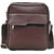 MATRICE messenger bag with cherry faux vegan leather(NE-S-0791-Cherry)