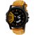 Relish Analouge Dial, Day and Date Wrist Watch for Boys and Mens Tan Strap Watch Gift For Brother (RE-BB936DD)