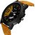 Relish Analouge Dial, Day and Date Wrist Watch for Boys and Mens Tan Strap Watch Gift For Brother (RE-BB936DD)