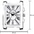 Relish Analouge Dial, Day and Date Wrist Watch for Boys and Mens Black Watch(RE-SQ1041DD)