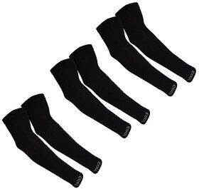 Cotton cool uv-Protection arm Sleeves For driving hiking sports biking cycling sunburn dust pollution protection(3 Pair)
