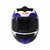 TVS Racing XPOD Speedy White Blue Helmet