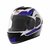 TVS Racing XPOD Speedy White Blue Helmet