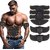 Agam Abs Stimulator Muscle Toner Abdominal Toning belt EMS Abdomen Muscle at Home- Fitness Equipment, Black