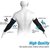 Antibacterial Arm Sleeves Multi-Purpose (Gym, Cricket, Football, Tennis, Basket Ball, Cycling) (Pack of 3) (Black)