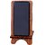 vivek homesaaz Brown Wood Mobile Stand
