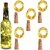 Techmahoday 20 LED Wine Bottle Cork Copper Wire String Lights, 2M/7.2FT Battery Operated (Warm White) Christmas, Weddin