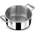 Stahl Triply Stainless Steel Artisan Casserole With Lid 411414cm 1.0 Liters