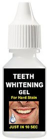 Teeth Whitening Gel For Men To Remove All Hard Stain In Just 10 Sec Teeth Whitening Liquid  (15 ml)