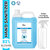 Rose Fragrance Non-Sticky Disinfectant Liquid Based Sanitizer 5 Litre with 500mL Empty Spray Bottle Hand Sanitizer