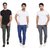 Dais Men Multicolor Slim Fit Jeans Pack of 3