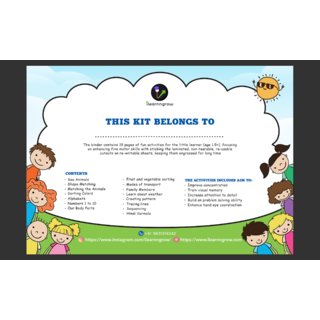 ilearnngrow  Early Childhood Learning Kit