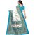 SVB Saree  Teal Colour Geometric Printed Saree