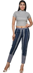 Yes Ten Stirped Cotton Trousers And Pants For Girls And Womens