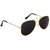Adam Jones Unisex Black , Blue, Brown  Green UV Protected Full Rim Aviator Unisex Sunglasses (Pack of 5)