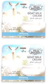SKIN DOCTOR GOAT MILK CREAM (WHITENING WITH GOAT MILK EXTRACTS) 50g (Pack of 2, 50g Each)