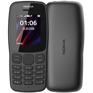 (Refurbished) Nokia 106 (Dual Sim, 1.8 inches Display) -  Superb Condition, Like New
