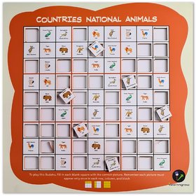 ilearnngrow  Countries National Animal Sudoku