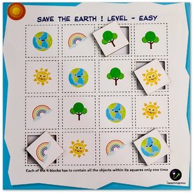 ilearnngrow  Save the earth Easy Sudoku
