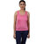 Nivcy Women Pink Tank Top/Vest Small