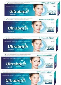 Ultrabrite Triple Action Skin Cream (Pack of 5 pcs )  25g each